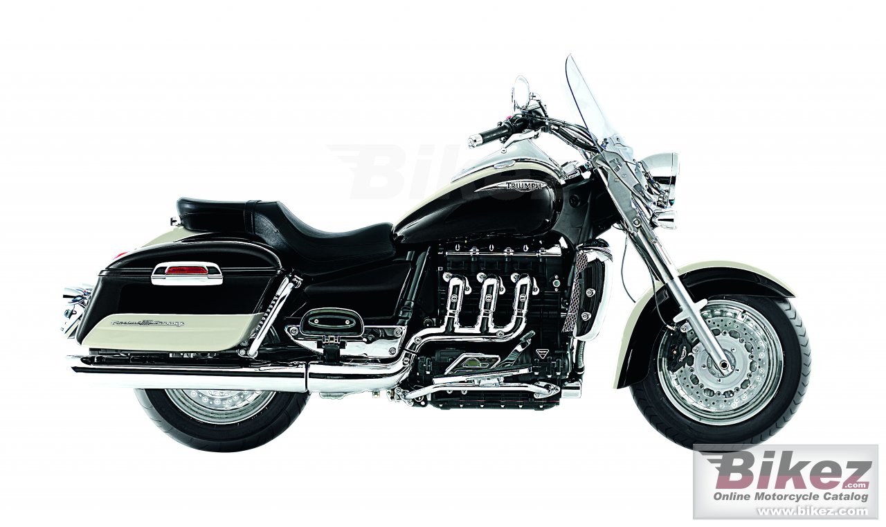 Big Triumph rocket iii touring picture and wallpaper from Bikez.com